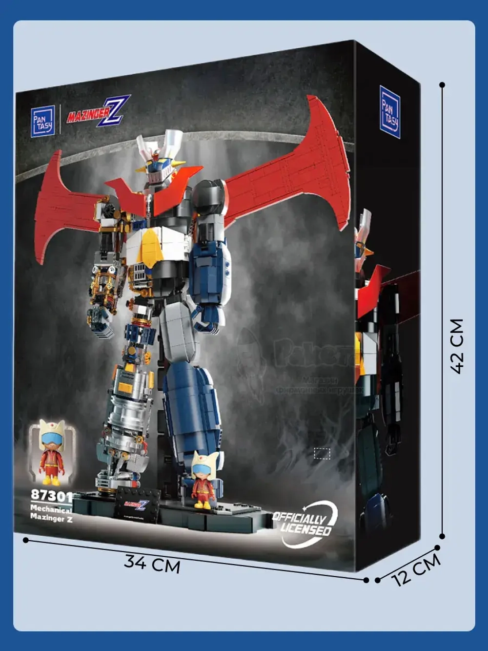 3Д Конструктор Mazinger Z Механический робот