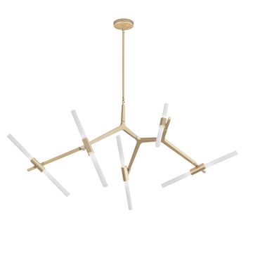 Подвесная люстра 10*G9 10399/10 GD золото Agnes LOFT IT