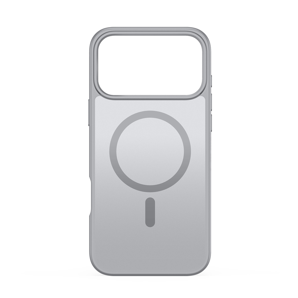 Матовый чехол серого цвета и с MagSafe для iPhone 17 Pro, серия Yind Series от Dux Ducis