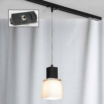 Трековый однофазный светильник LSC-2506-01-TAB черный Lente Lussole