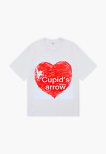 Футболка оверсайз (белый) - Cupid's arrow