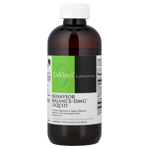 DaVinci Laboratories, Behavior Balance-DMG™, жидкая добавка, 300 мл (10,14 жидк. унции)