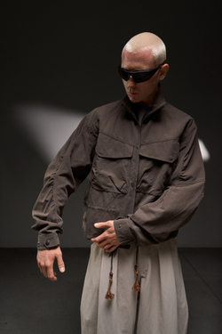 Куртка Blue Monte Stand Collar Work Jacket "Brown"