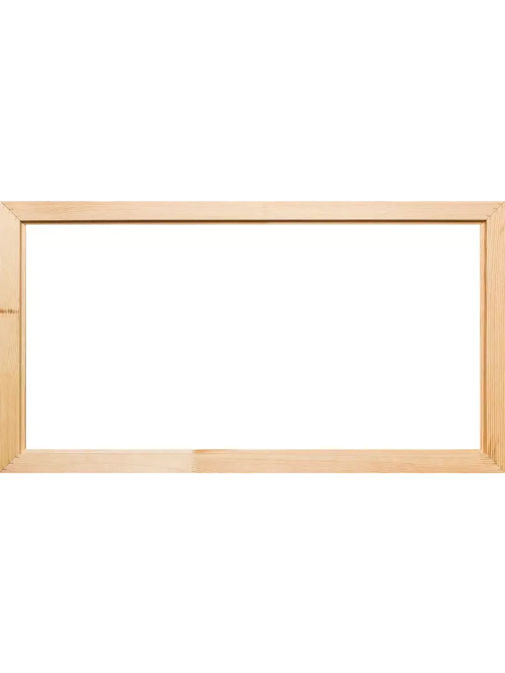 Деревянная рама 40x90 для картин на подрамнике сеч. 40x18
