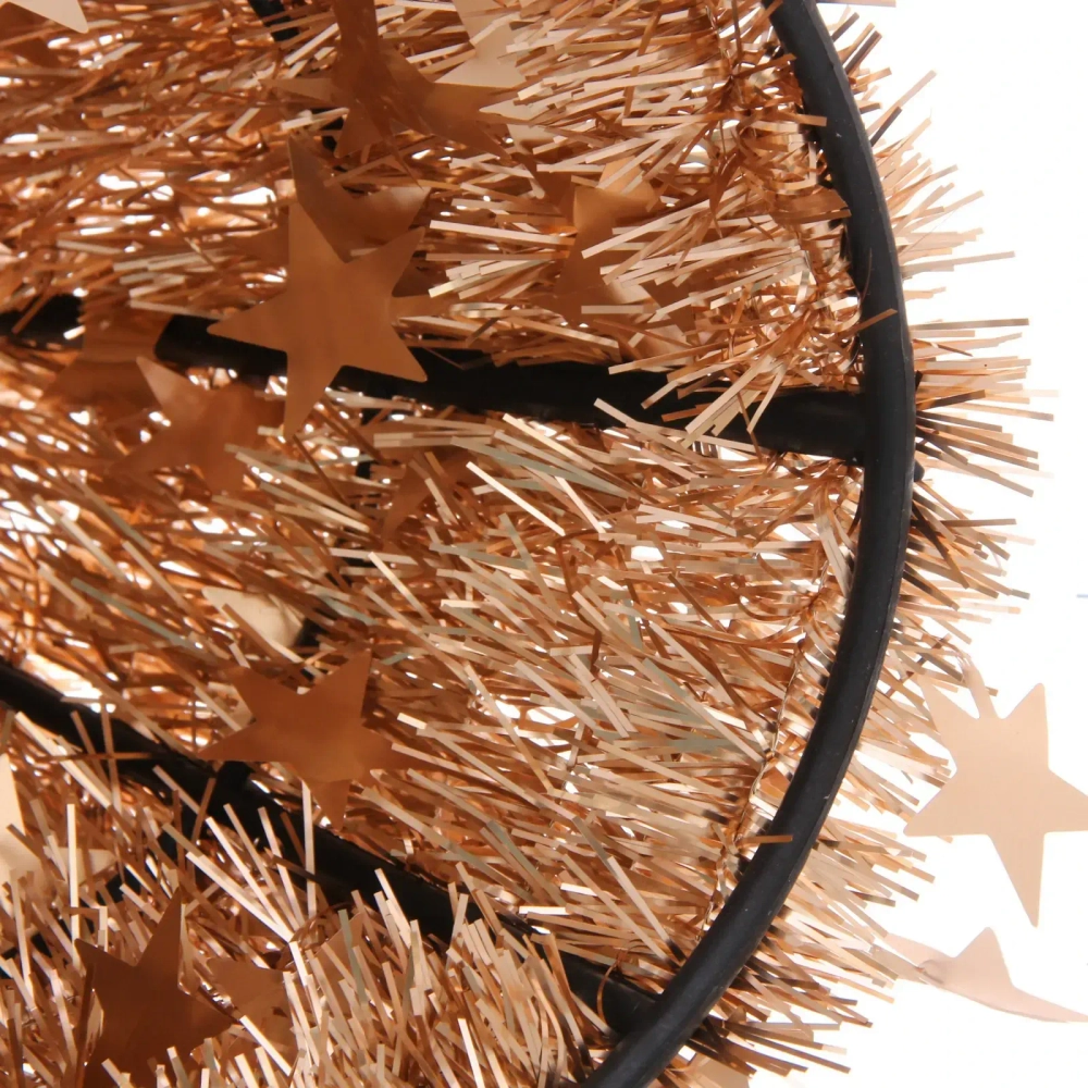 Елка декоративная TINSEL «Звездный путь» 50 см, Розовое золото