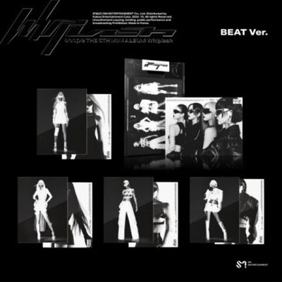 Альбом aespa - WHIPLASH 5th Mini Album BEAT 5 Version SET