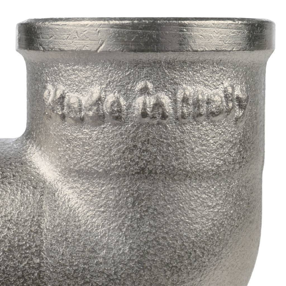 Угольник с креплением ВР (ник)   1/2"