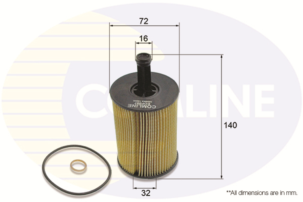 COMLINE - EOF087-CML - Oil Filter