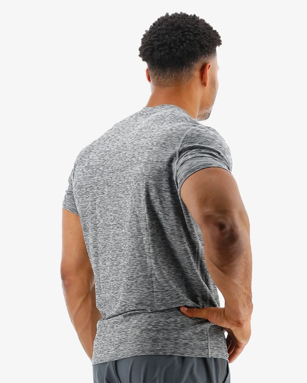 Футболка мужская TYR MEN'S AIRTEC TEE (Серая)