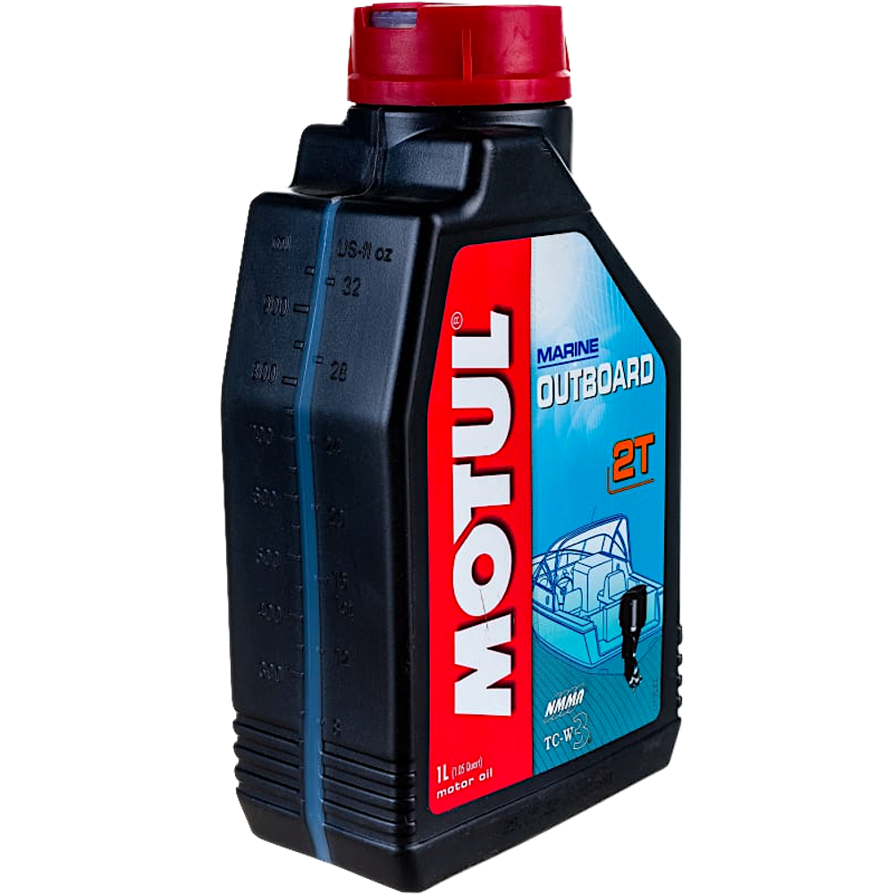 Масло мотор. 2T минерал. Motul Outboard 1л TC-W3