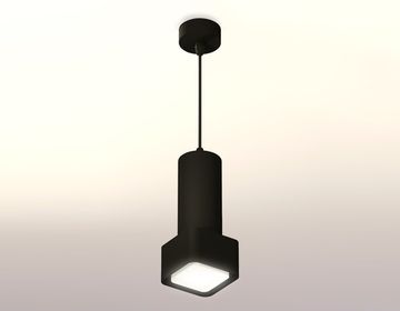Комплект подвесного светильника с акрилом 1*MR16 GU5.3 XP7833001 SBK/FR черный песок/белый матовый(A2311, C7443, A2011, C7833, N7755) Techno DIY System Complects Ambrella