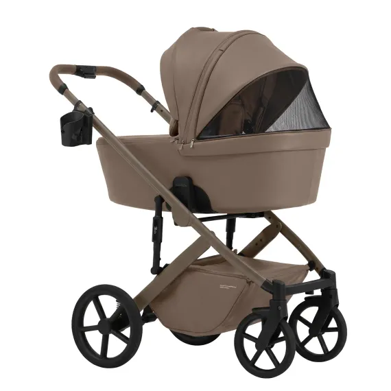 Коляска 2 в 1 SBL Dolce Milk Chocolate Leather