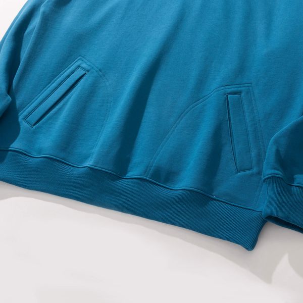 Худи PUFF Half Zip Синий - фото 9