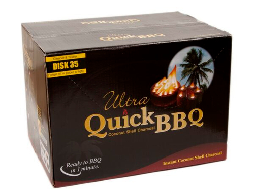 Угольные брикеты Ultra Quick BBQ, 2 кг (SAFIRE, COBB)
