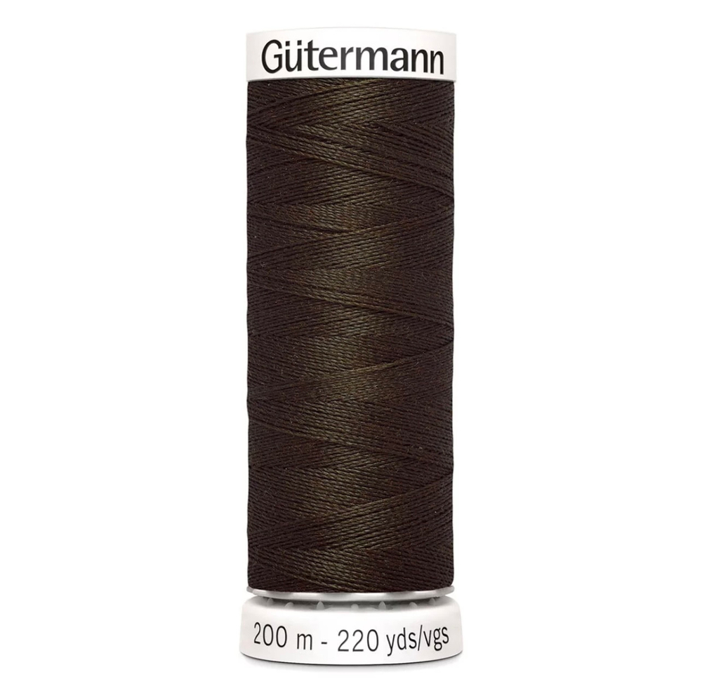 Нить Sew-All 200 м, Gutermann, 021 серо-коричневый