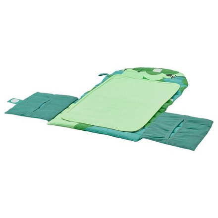 IKEA GRÖNFINK  (ИКЕА ГРЁНФИНК)  -  Коврик для пеленания - складной/зелёный 70x35 см