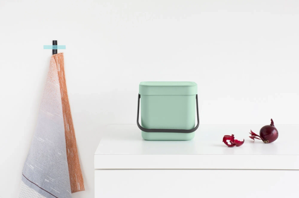 Brabantia Корзина для мусора Sort & Go 3 л Jade Green EAN 8710755211683