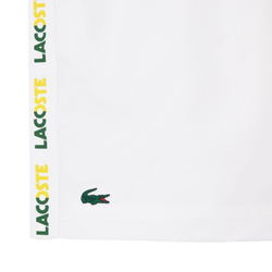 Мужские теннисные шорты Lacoste Sweatsuit Ultra-Dry Regular Fit Tennis Shorts - white/green