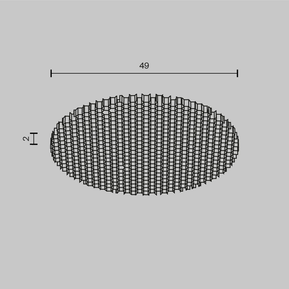 Светофильтр ⌀49мм для Focus Led 12Вт Maytoni Focus Led HoneyComb-D47