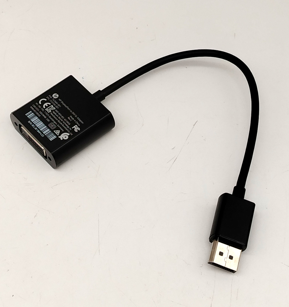 Адаптер DisplayPort — DVI-D HP FH973A