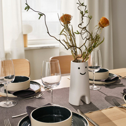 IKEA FRÖVÄXT  (ИКЕА ФРЁВЭКСТ)  -  Ваза - белая 20 см