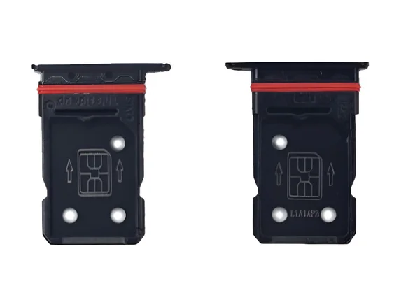 Sim лоток для OnePlus 9R черный (Carbon Black)