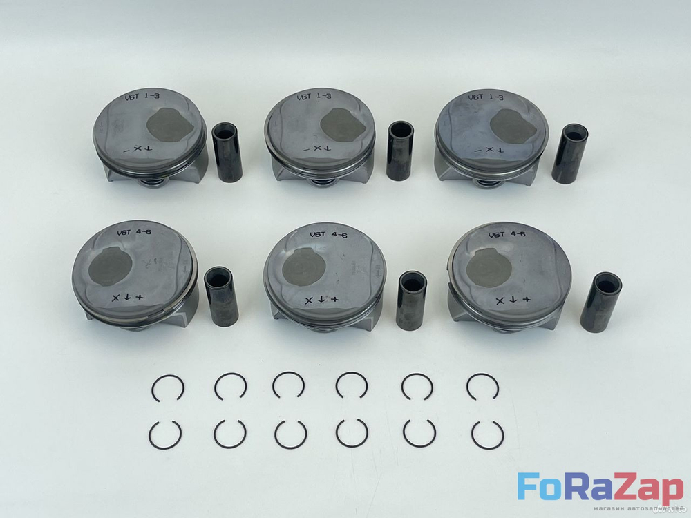 Поршни комплект STD Porsche 3.0T