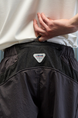 Шорты Nothomme Blue Ridge Patchwork Shorts "Purple Gray"