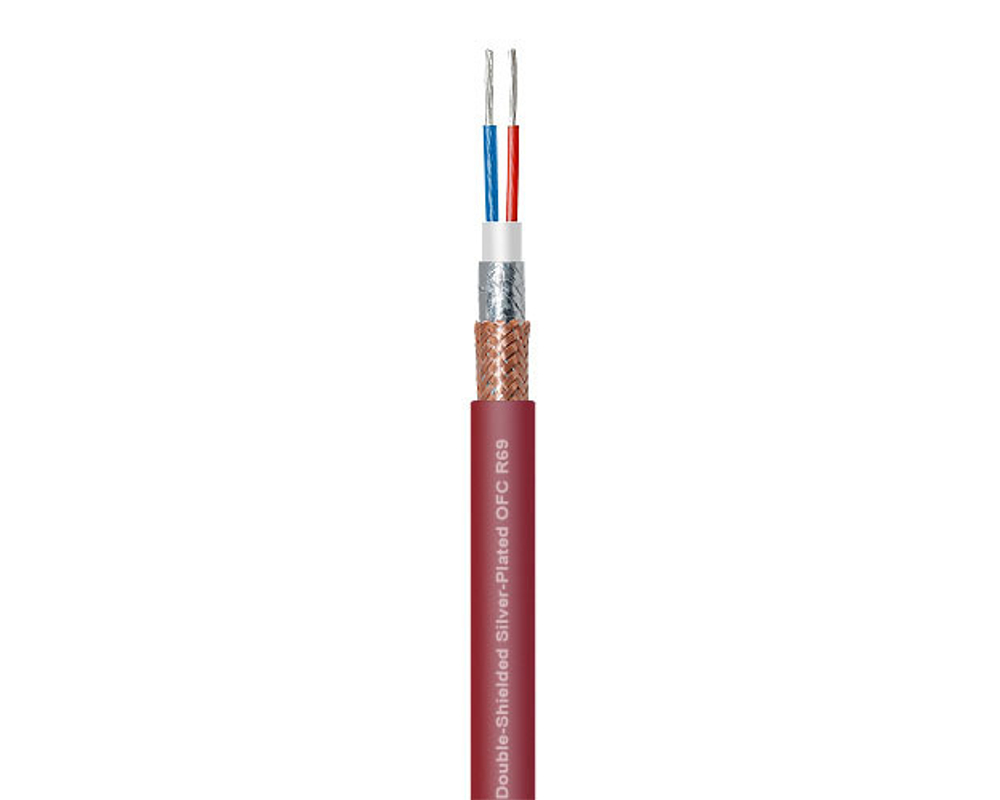 Daxx R69 аудио кабель микрофонный посеребренный