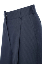 “Striped wool trousers” Брюки широкие со складками. (2)