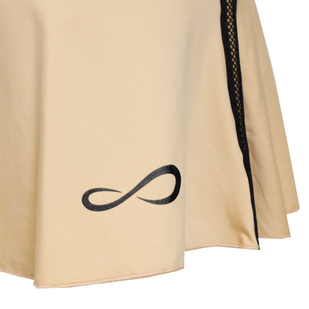 Женская теннисная юбка Endless Lux Ribbon Skirt Women - Beige