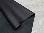 Кожа Saffiano Royal Black поверхность фактура