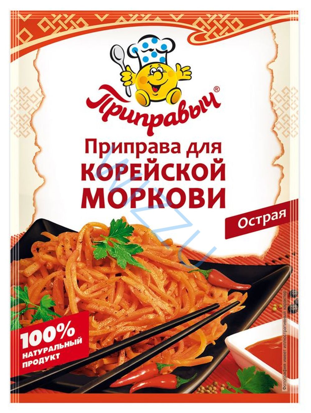 Приправа для корейской моркови 15гр *100 (5бл*20шт) Отличная Кухня