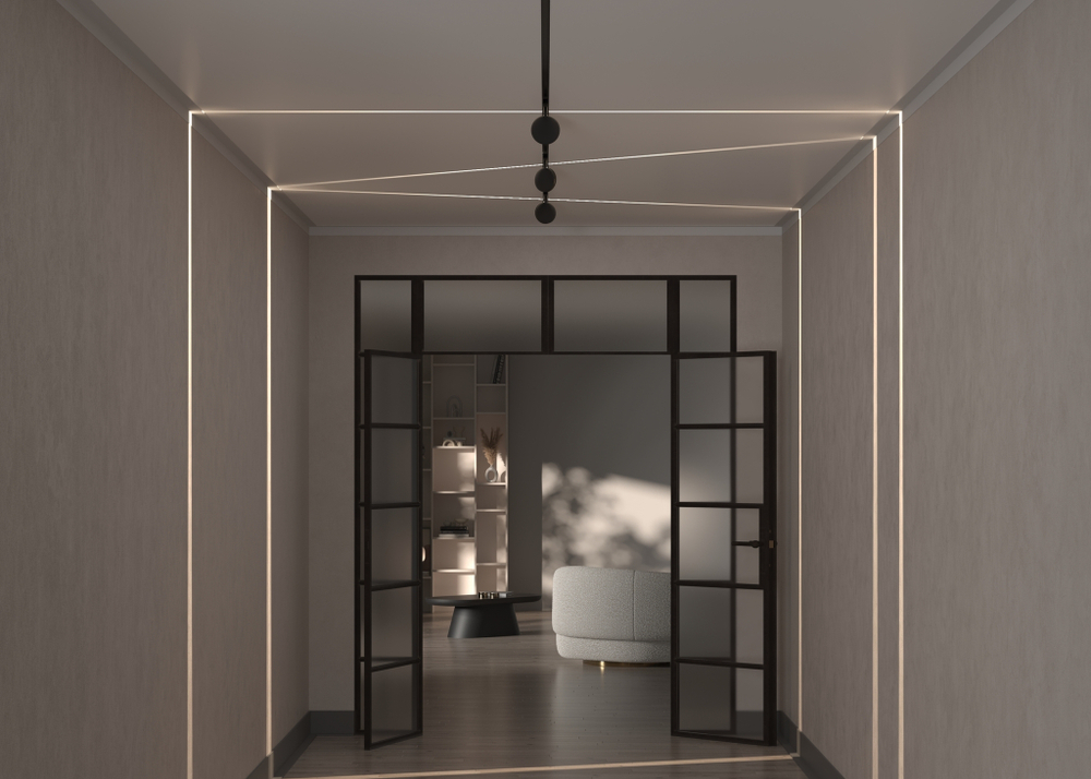 Магнитный трековый светильник Maytoni Outline TR090-2-6W4K-B