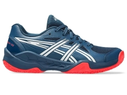 Детские теннисные кроссовки Asics Gel-Powerbreak GS - mako blue/white