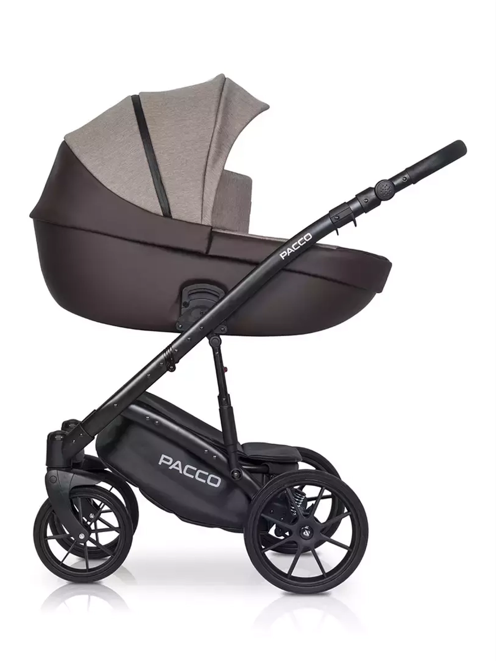Коляска  PACCO (2 в 1) (RIKO BASIC) 07 Mokka (кофейный-темно-коричневый)