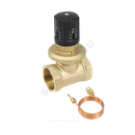 Клапан балансировочный автомат латунь 3380H Ду 20 G3/4" Ру16 Тмакс=120 оС ВР 5-30 кПа Kvs=1.72м3/ч без ниппелей Benarmo