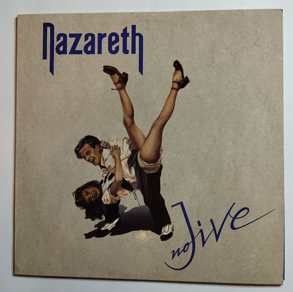 Винтажная виниловая пластинка LP Nazareth No Jive (СССР 1991)