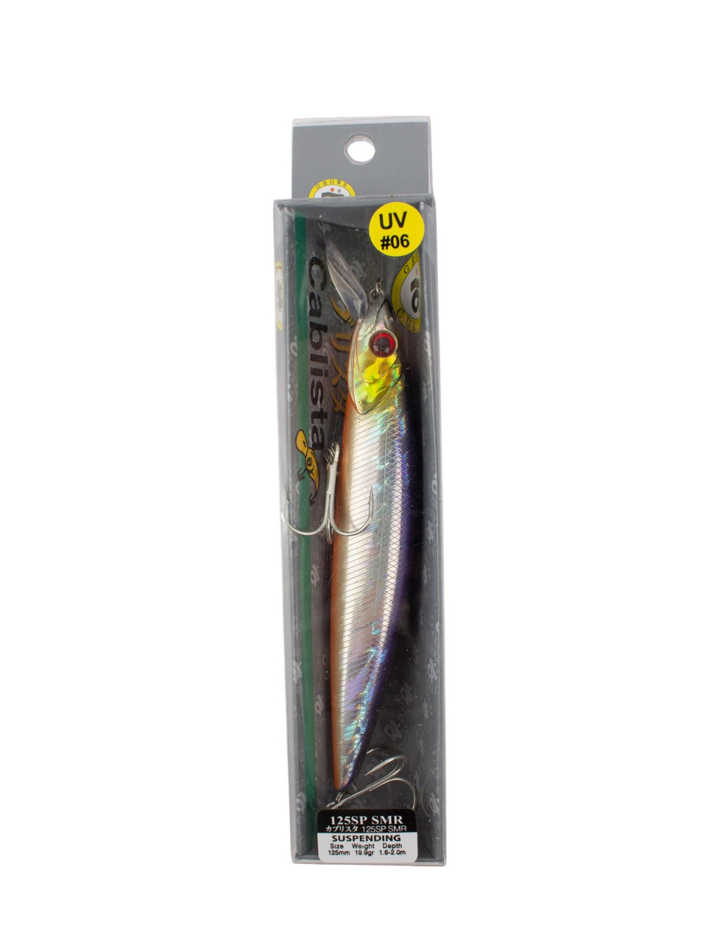 Воблер минноу Cablista 125SP SMR 19.9 г цвет #06