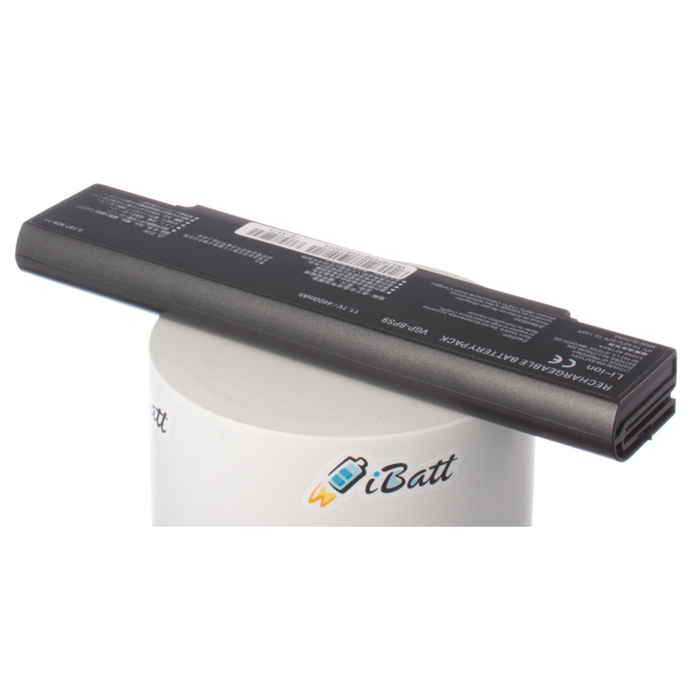 Аккумулятор iBatt 4400mAh, для VGN-NR31ZR VGN-NR31ER VGN-NR21SR PCG-7115P VGN-NR11SR VGN-SZ760 VGN-CR510E