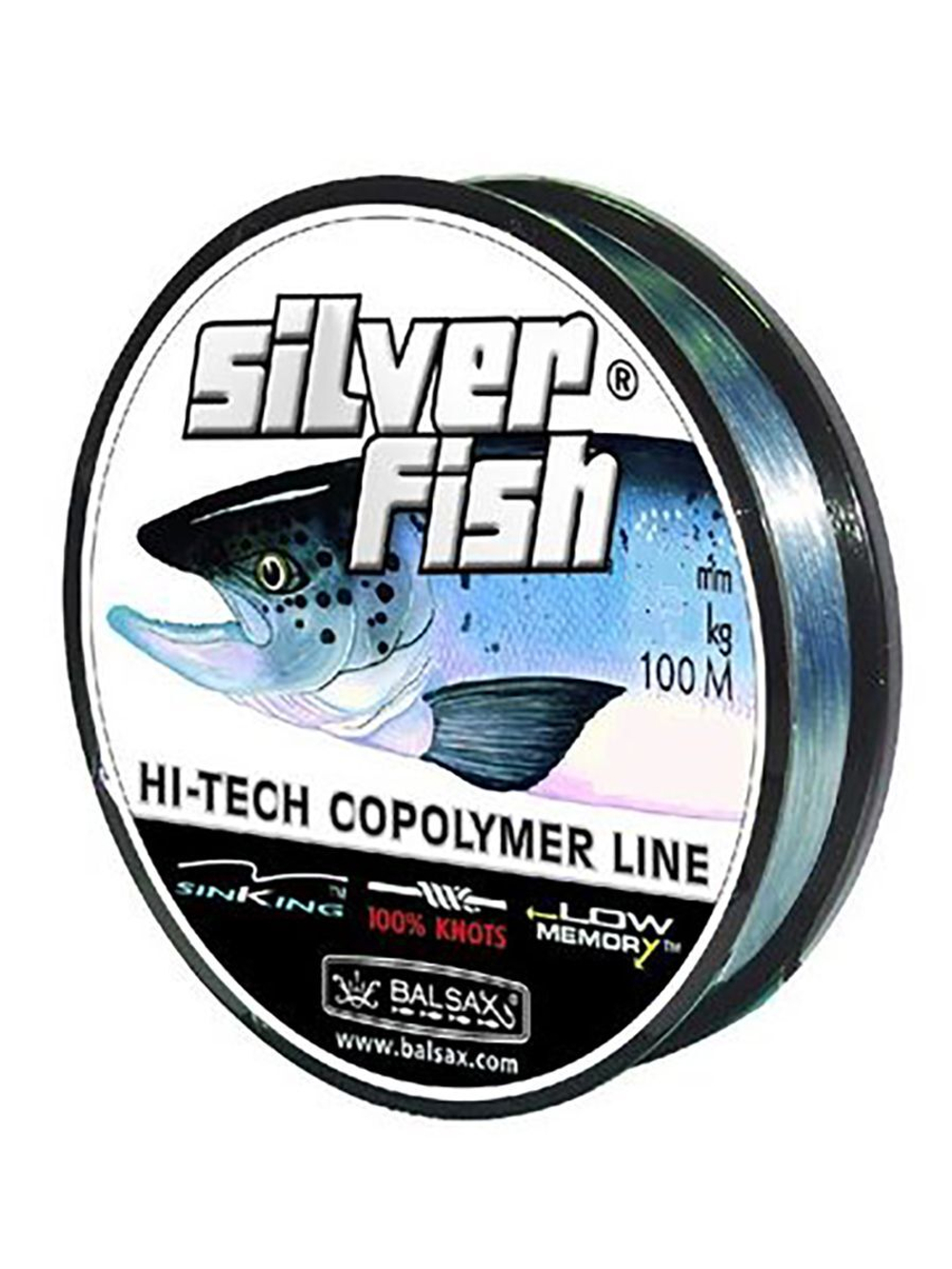 Монофильная леска Silver Fish 100м 0,40мм 17,5кг 3 штуки