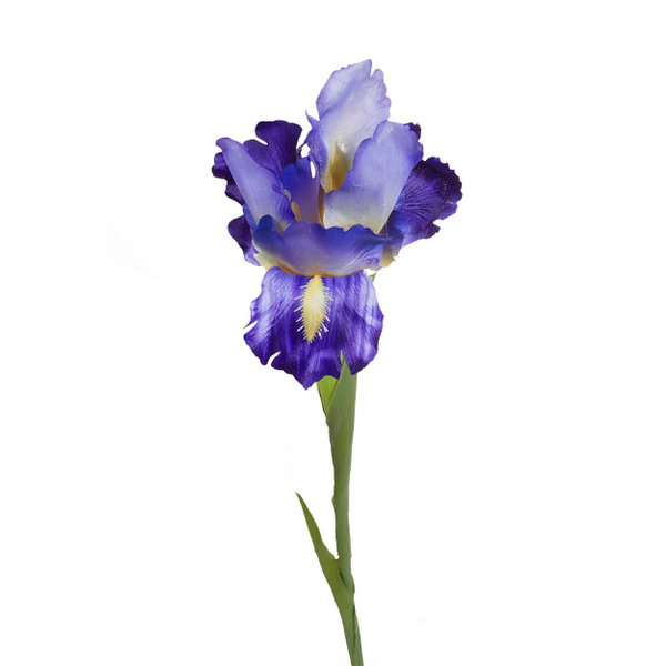 Искусственный цветок Ирис синий 70см Garda Decor 9F27020-1382