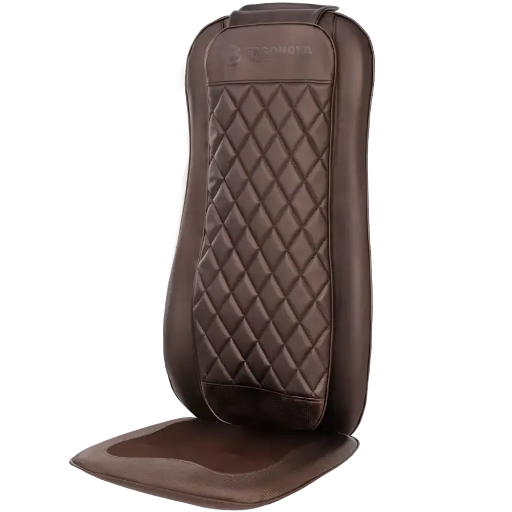 Массажная накидка Ergonova Feelback 4 LTE коричневая, серая