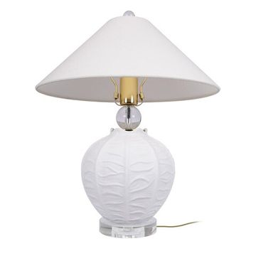 Настольная лампа 1*Е27 10265T/S белый Blanca LOFT IT