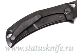 Нож CKF/Коныгин Barm DLC/зеркало, сталь М398, рукоять титанфотография - 5