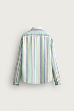 РУБАШКА ОКСВОРД В ПОЛОСКУ FRUIT OF THE LOOM™ — ZARA