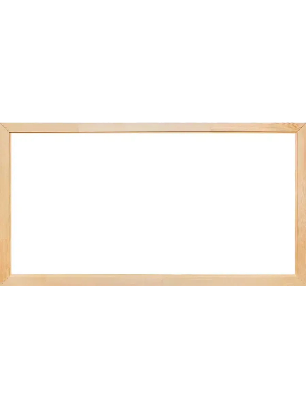 Деревянная рама 55x95 для картин на подрамнике сеч. 40x18