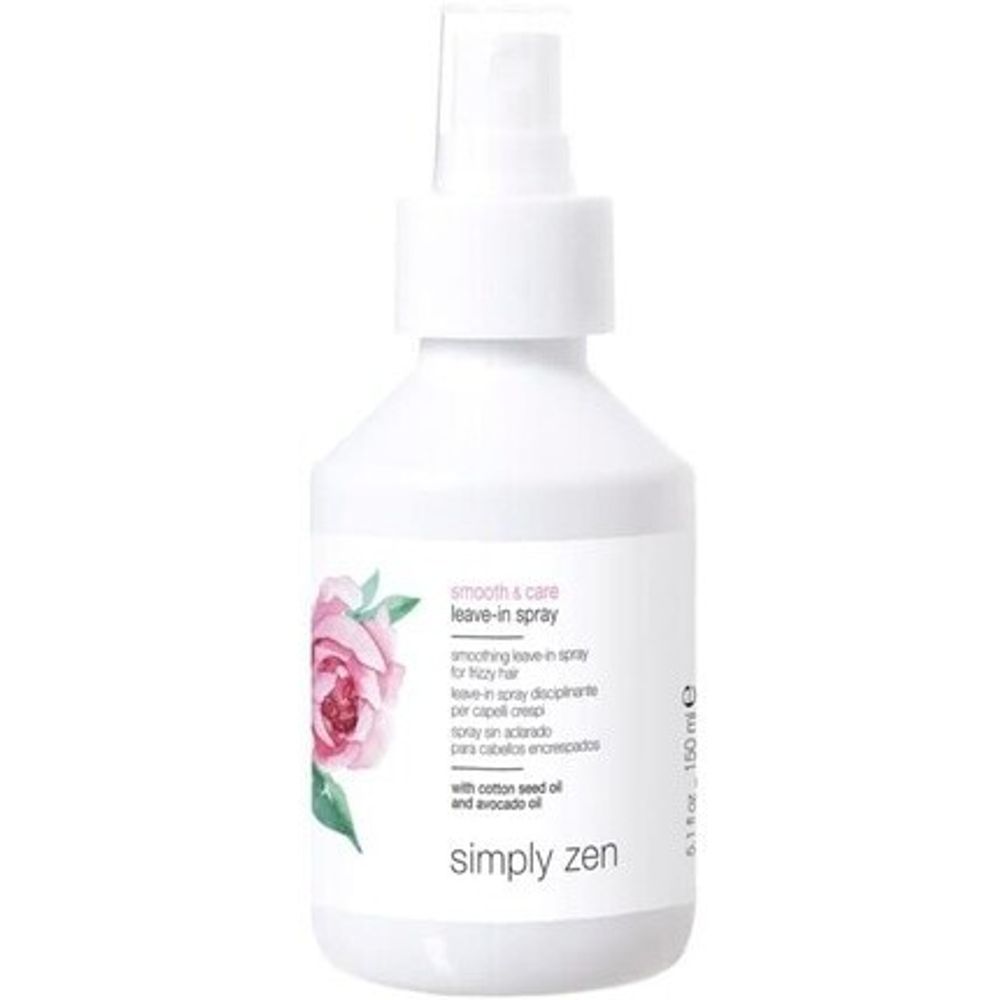 Simply Zen Smooth & Care Leave In Spray 150 мл — несмываемый спрей для гладкости волос