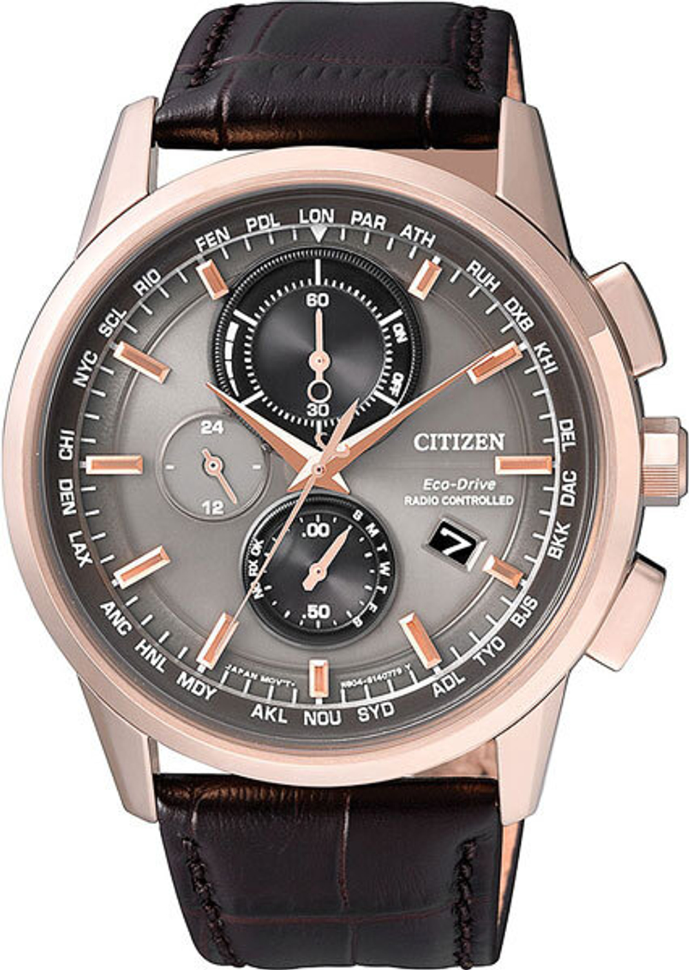 Японские наручные часы Citizen AT8113-12H с хронографом