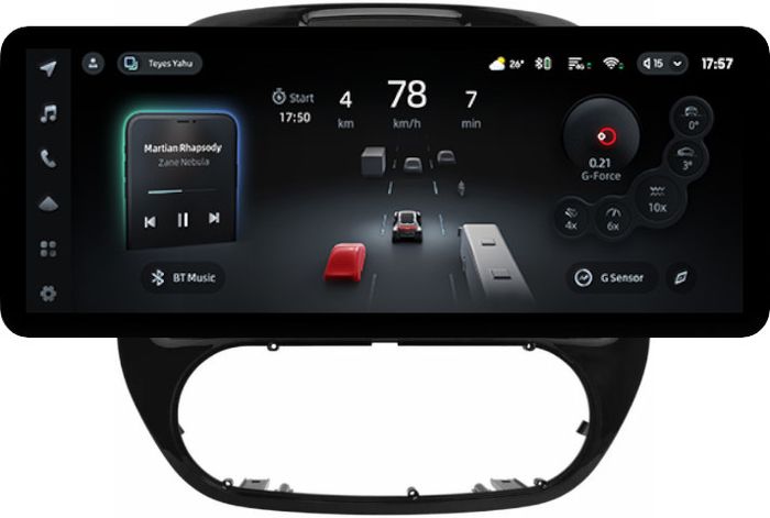Магнитола для Renault Kaptur 2016+ - Teyes CC4PRO монитор 12.3" 2K QLED + рамка 9, Android 13, Быстрейшая, Snapdragon 778G, ИИ, CarPlay, DSP, 4G SIM-слот